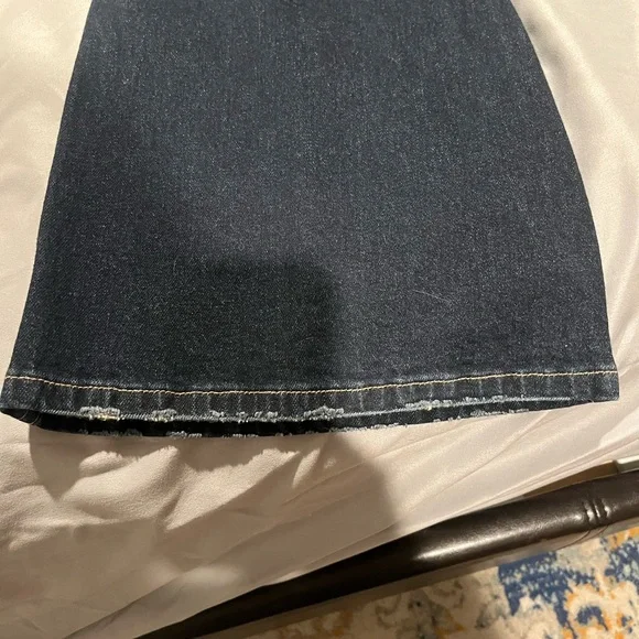 KanCan Dark Blue Flare Jeans - Picture 10 of 10